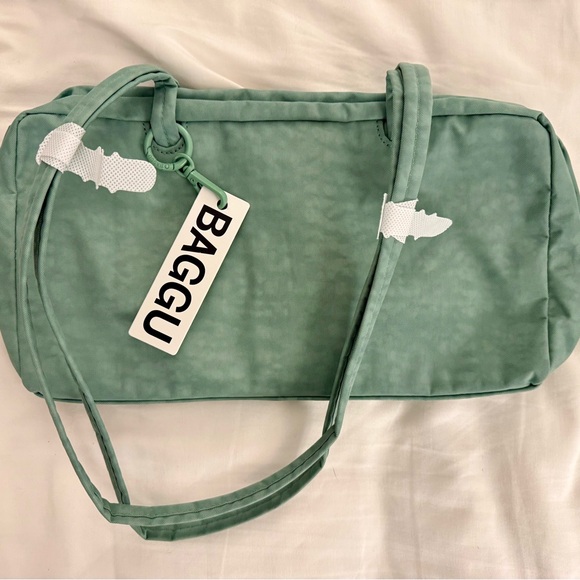 BAGGU Seafoam Bowler Bag - Picture 1 of 2